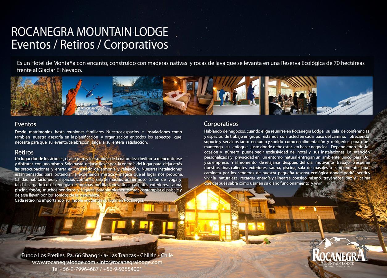 Rocanegra Mountain Lodge Las Trancas Εξωτερικό φωτογραφία